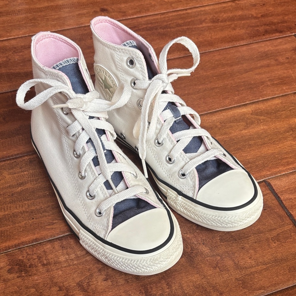 Converse Women’s Chuck Taylor All Star High Top ‘Denim- Egret’
